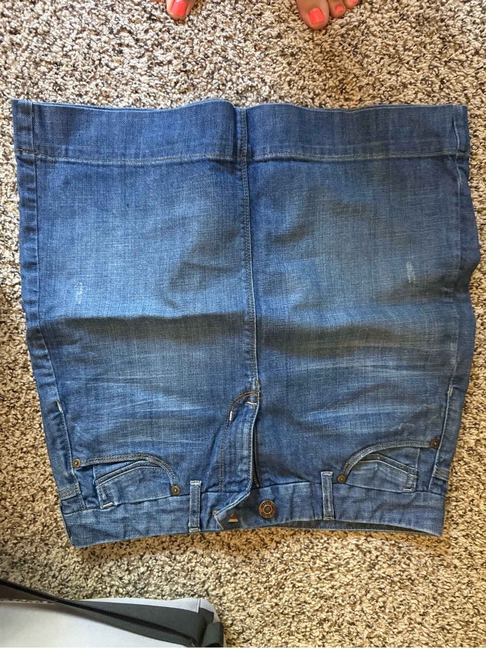 WOMENS GAP JEAN SKIRT 8